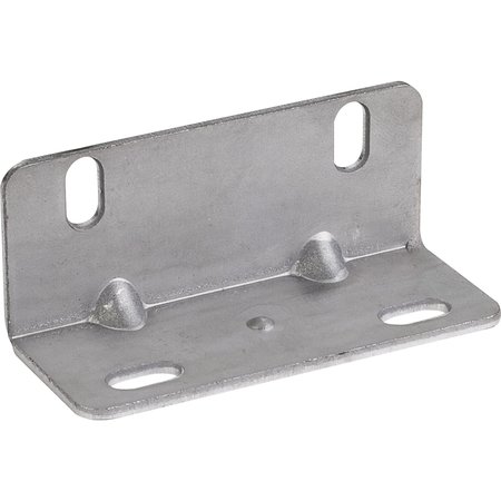 HARDWARE RESOURCES 1"x1"x1/2" Zinc Universal Angle Bracket 9011